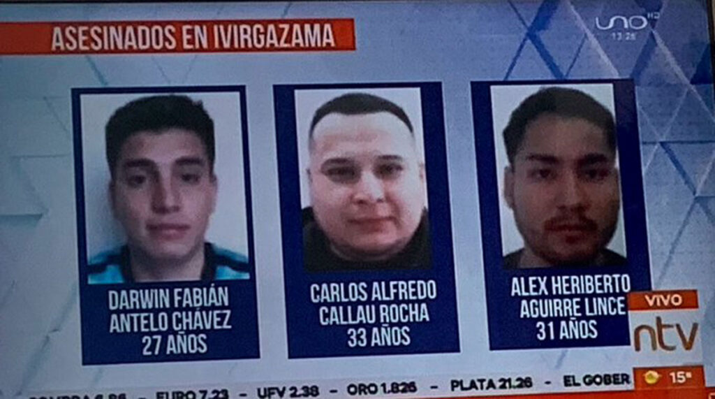 Jovenes asesinados