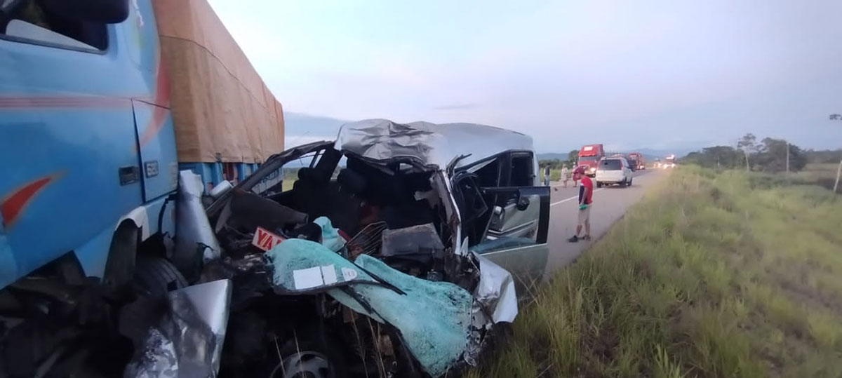 Accidente en la carretera Cochabamba -Santa Cruz deja tres fallecidos