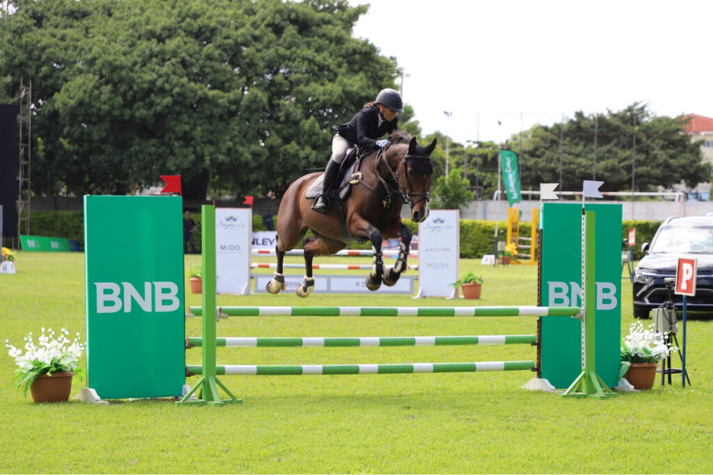 Valentina Daza con Touch of Class. Foto: Servicio Departamental de Deportes Santa Cruz