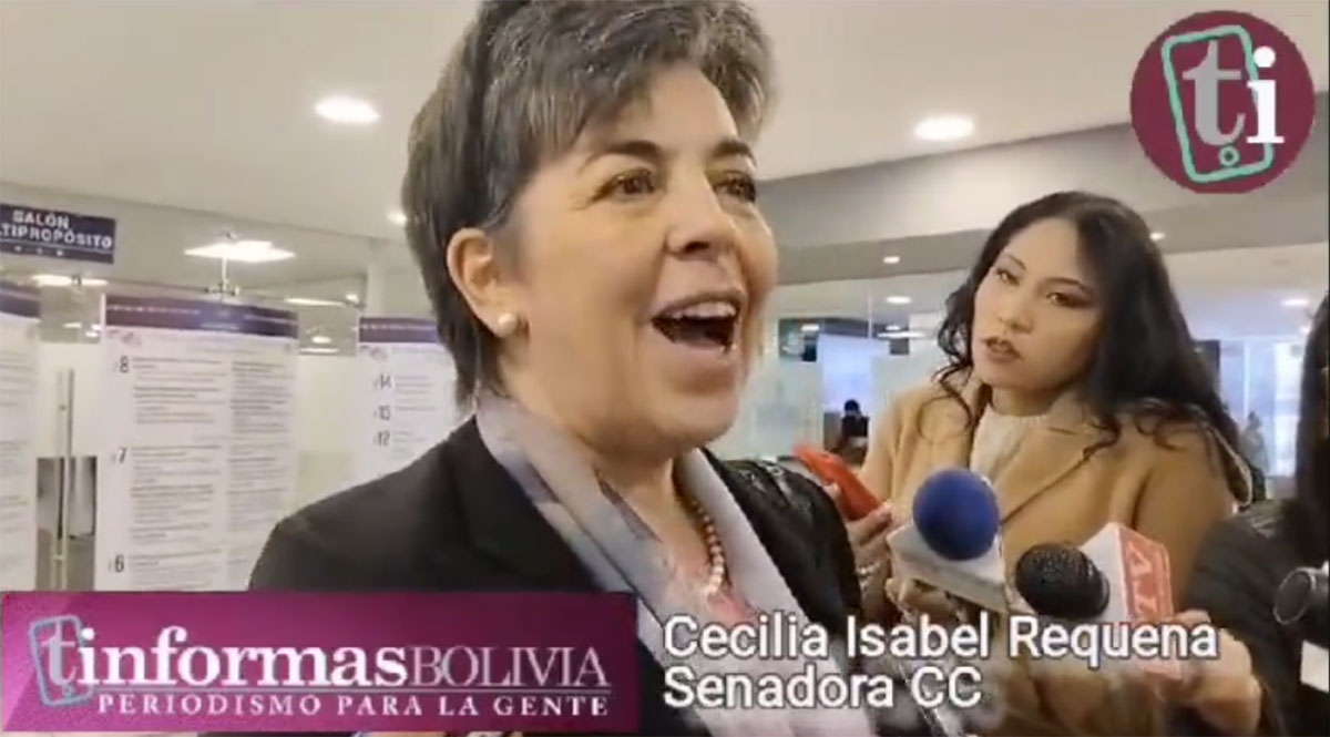 T Informas Bolivia | La senadora Requena considera que se debería ...